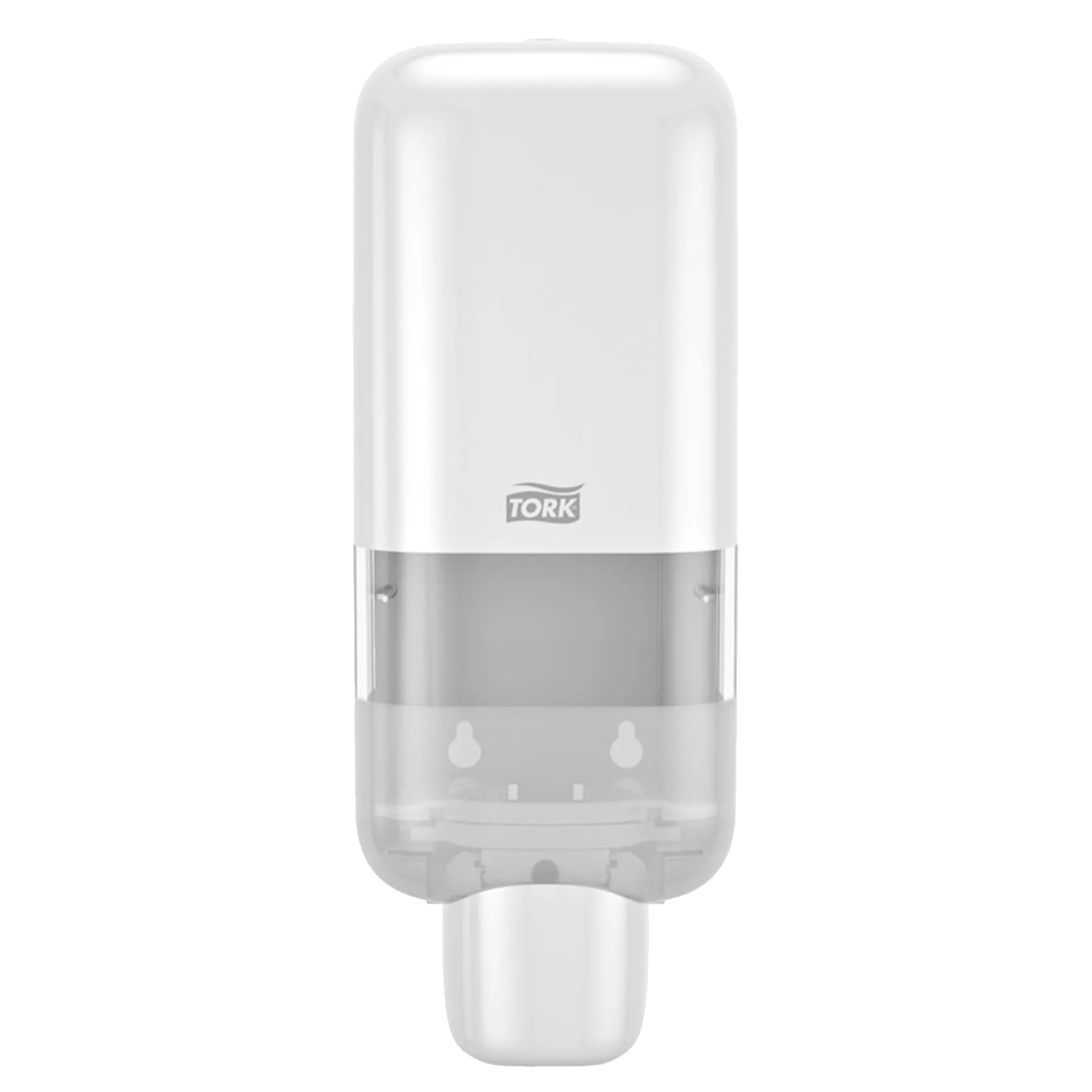 Supporto a muro | Tork S4 New ABS bianco | per sapone liquido e schiuma 1 lt. 99x112x h 290 mm