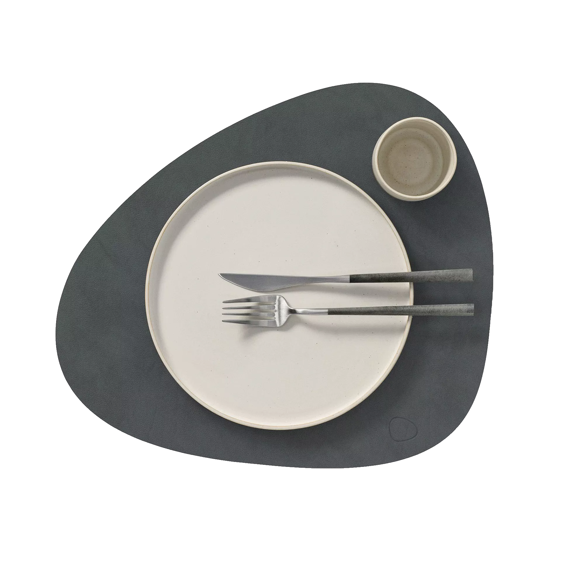 Tischset Nupo Curve Farbe anthrazit 37x44 cm | 1,6 mm