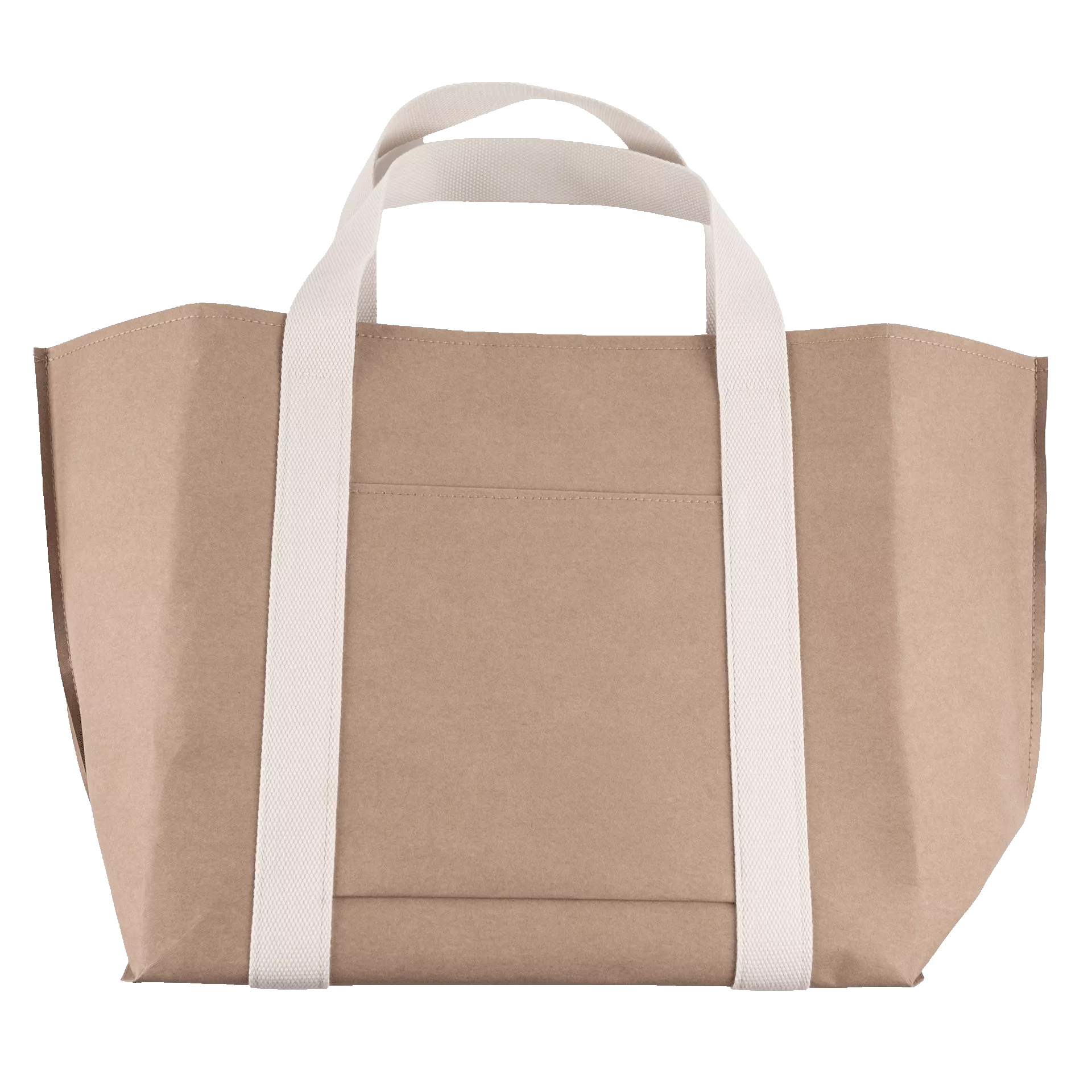 Wellnesstasche | Portofino Zellulosefaser | braun 63x35x20 cm