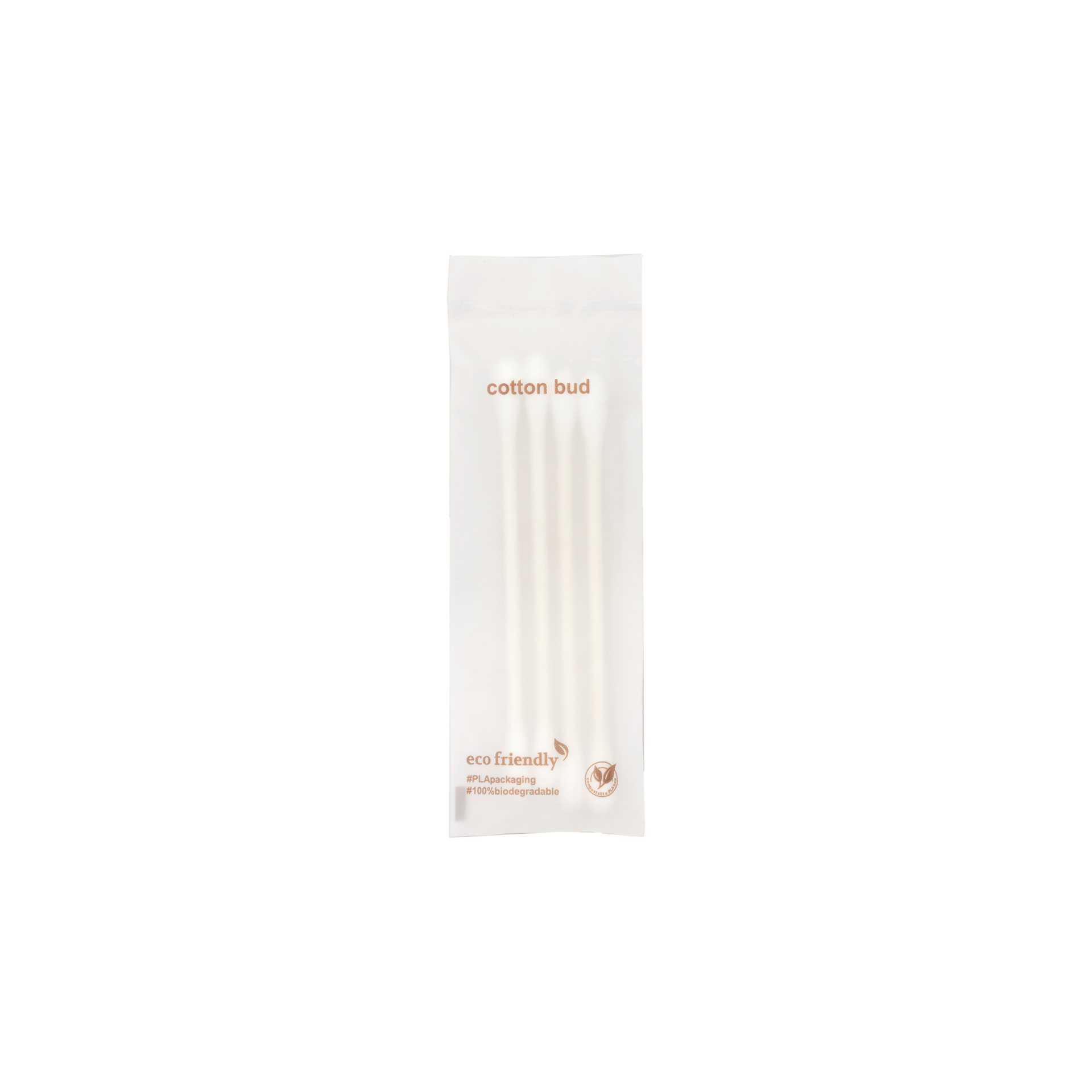 Ohrenstäbchen Papier (4 Stk) Flowpack PLA 100% eco friendly   