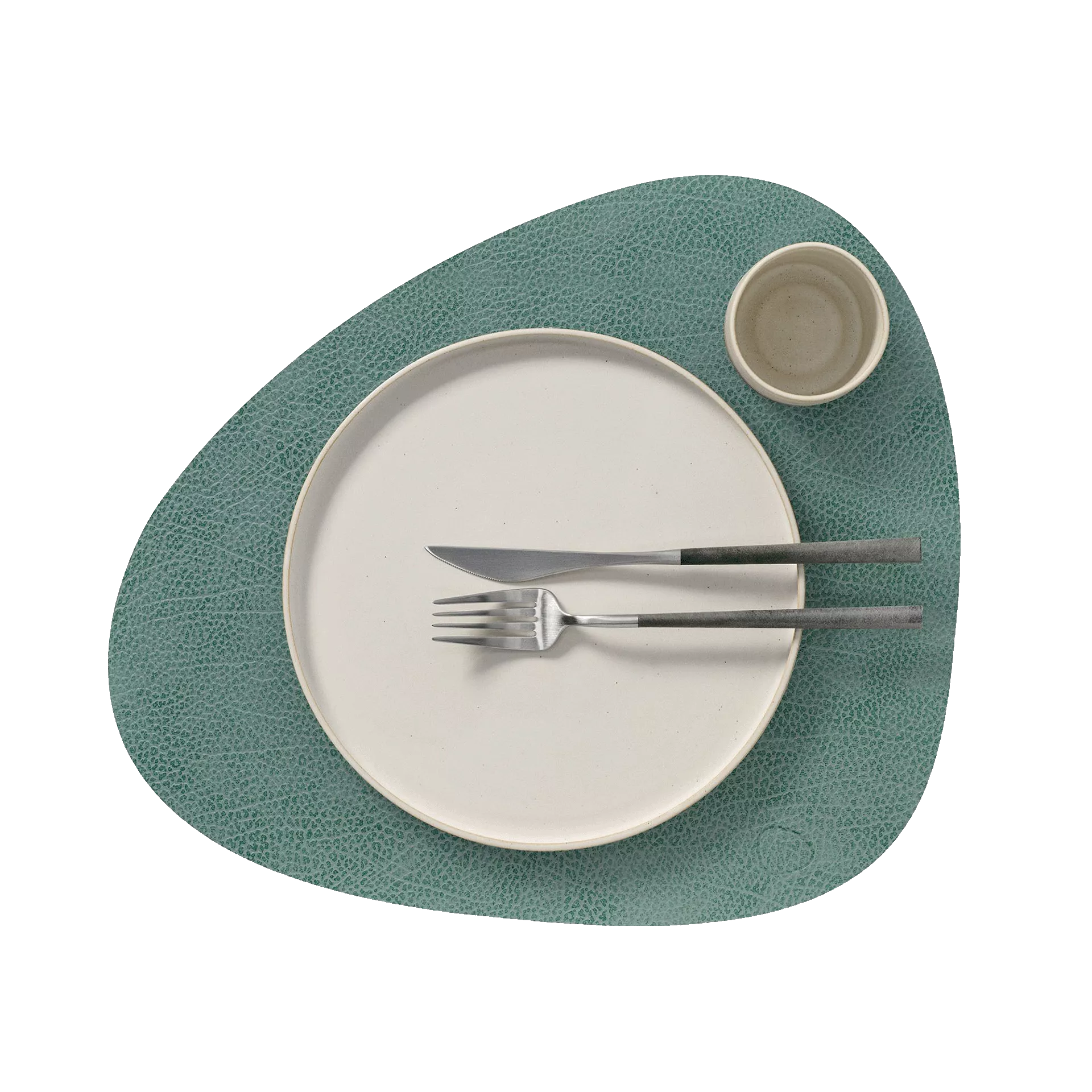 Tischset Hippo Curve Farbe pastellgrün 37x44 cm | 1,6 mm