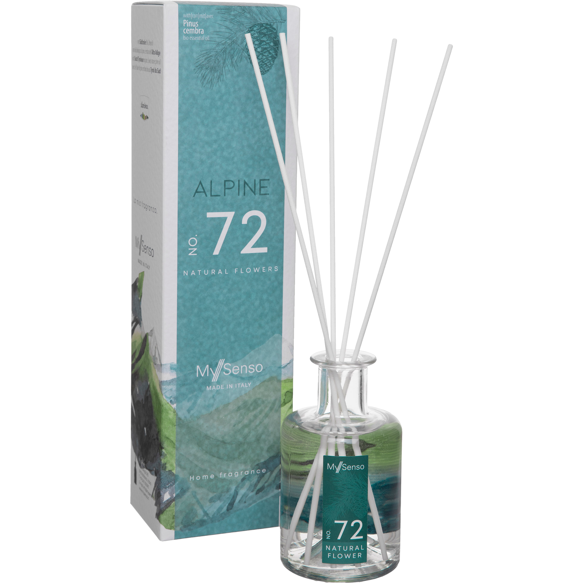 Diffusor | My Senso Alpine Nr. 72 Natural Flowers Bio Zirbenöl