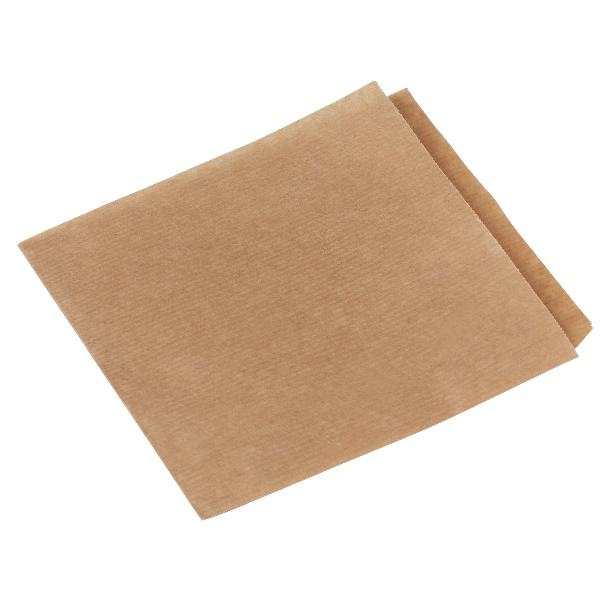 Snack-Tüte Take-Away Papier | PE braun 16x16 cm