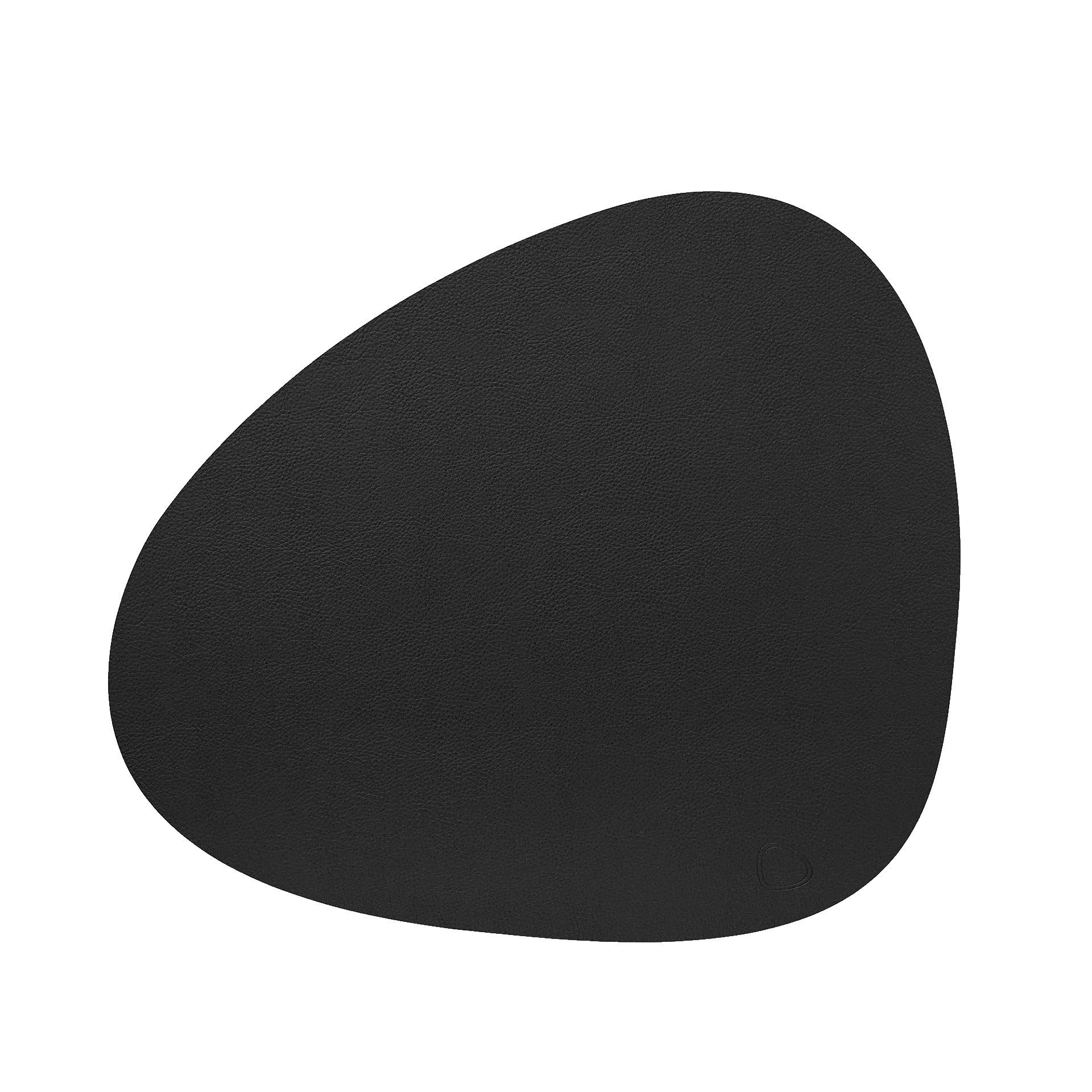 Tischset Serene Curve Farbe schwarz 37x44 cm | 1,2 mm