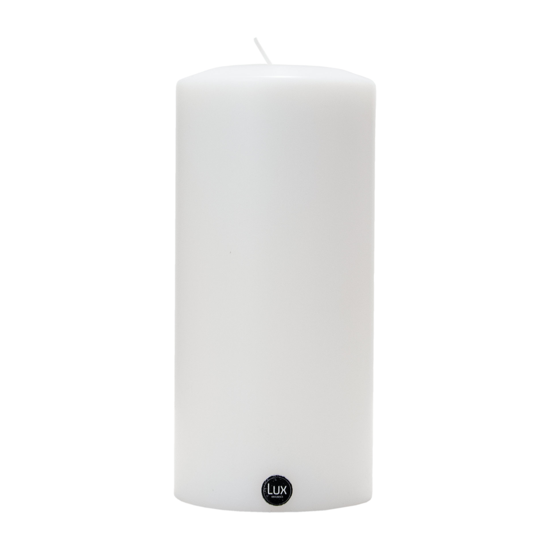 Luxury candle | Classic weiß h 210 mm | Ø 100 mm