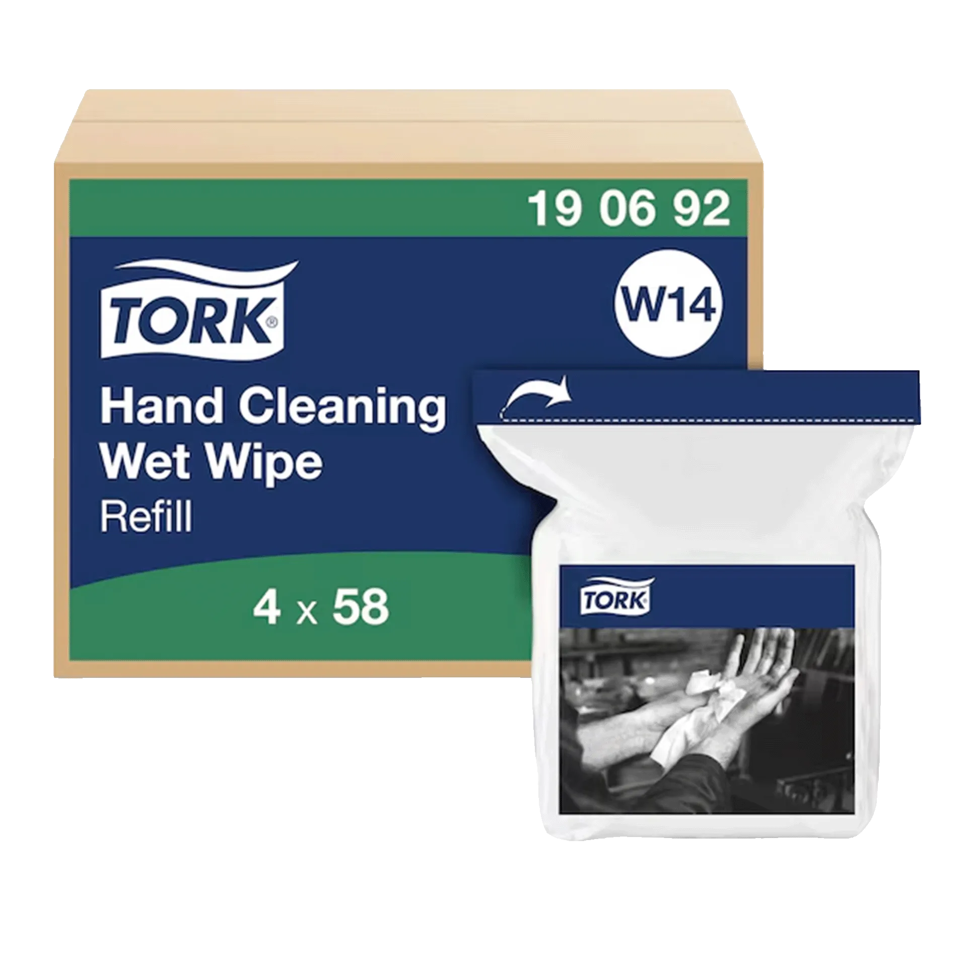 Salviette per mani | Tork ricarica TNT | imbevute