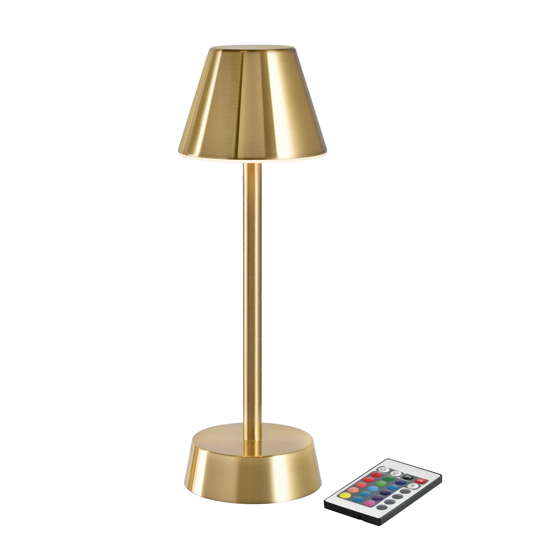 Led Lampe | Zelda Messing h 32 cm Ø 10,3 cm