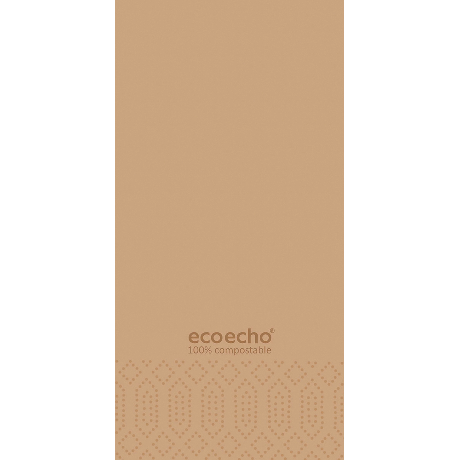 Serviette Zellstoff 3lg. | ecoecho 40x40 cm 1/8 Buchfalz