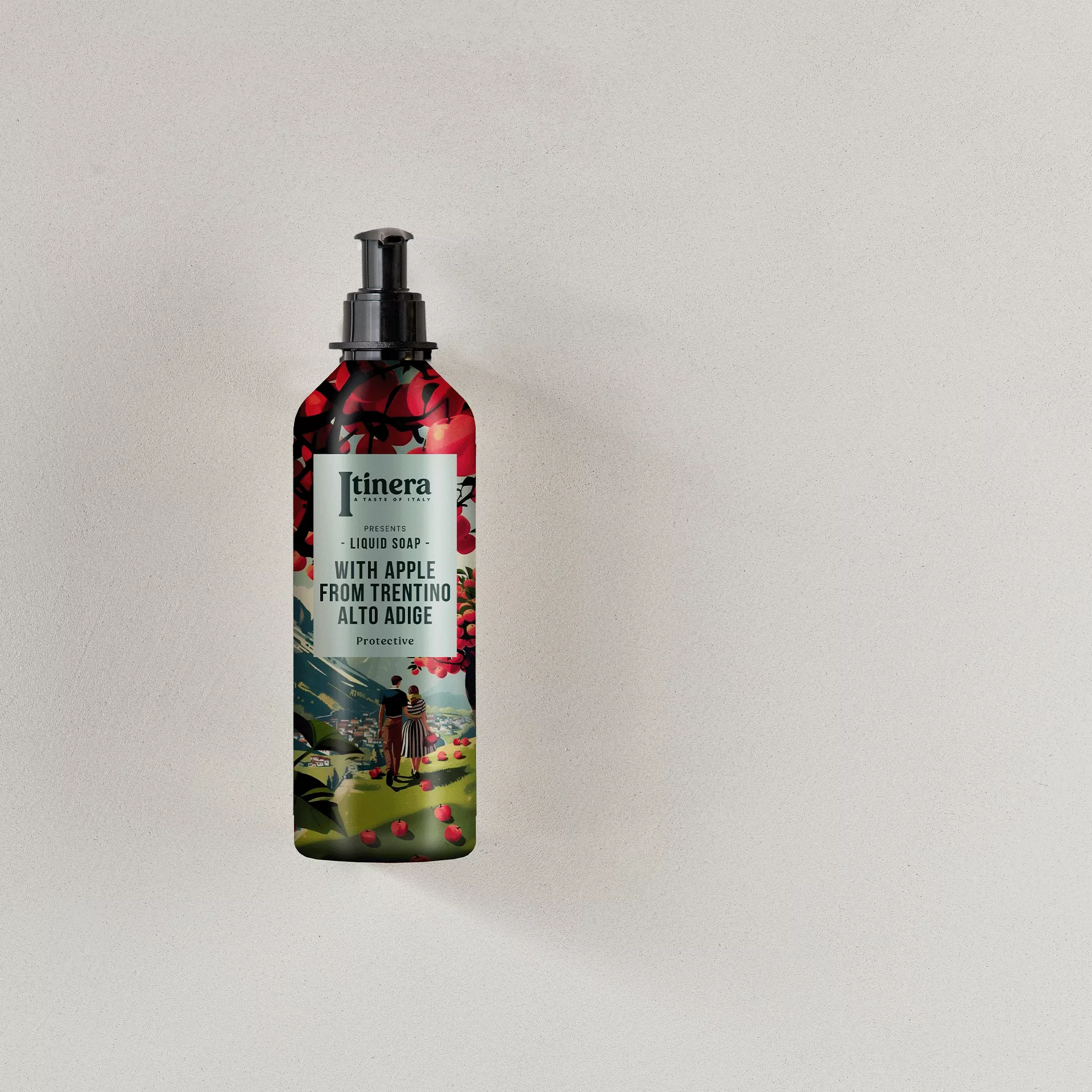 Handseife | Itinera Apfel aus Südtirol Flacon | 370 ml