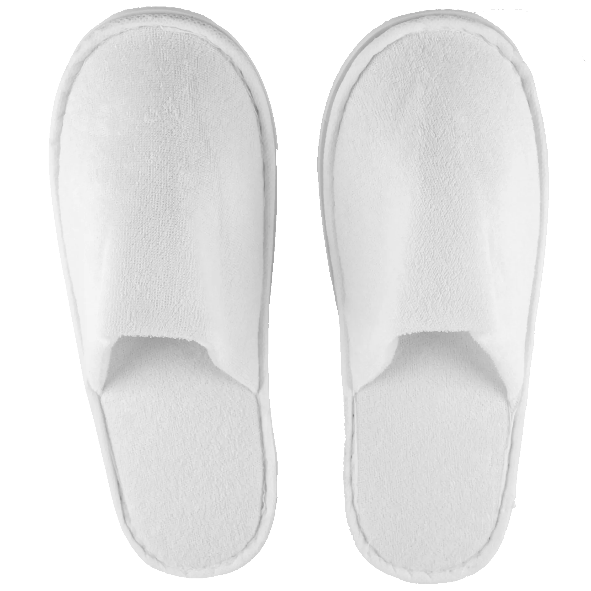 Hotel Slipper | Soft PES Frottee weiß | geschlossen