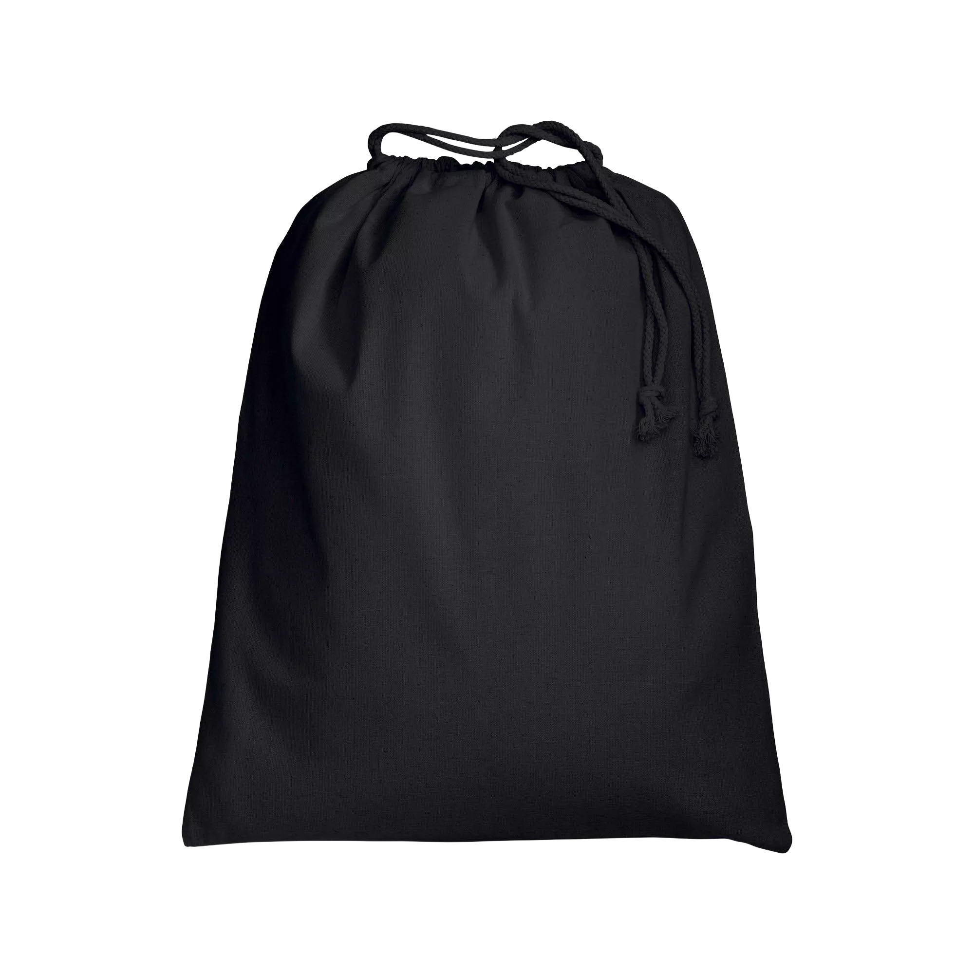 Wäschesack Baumwolle | schwarz 40x50 cm | 120 g/m²