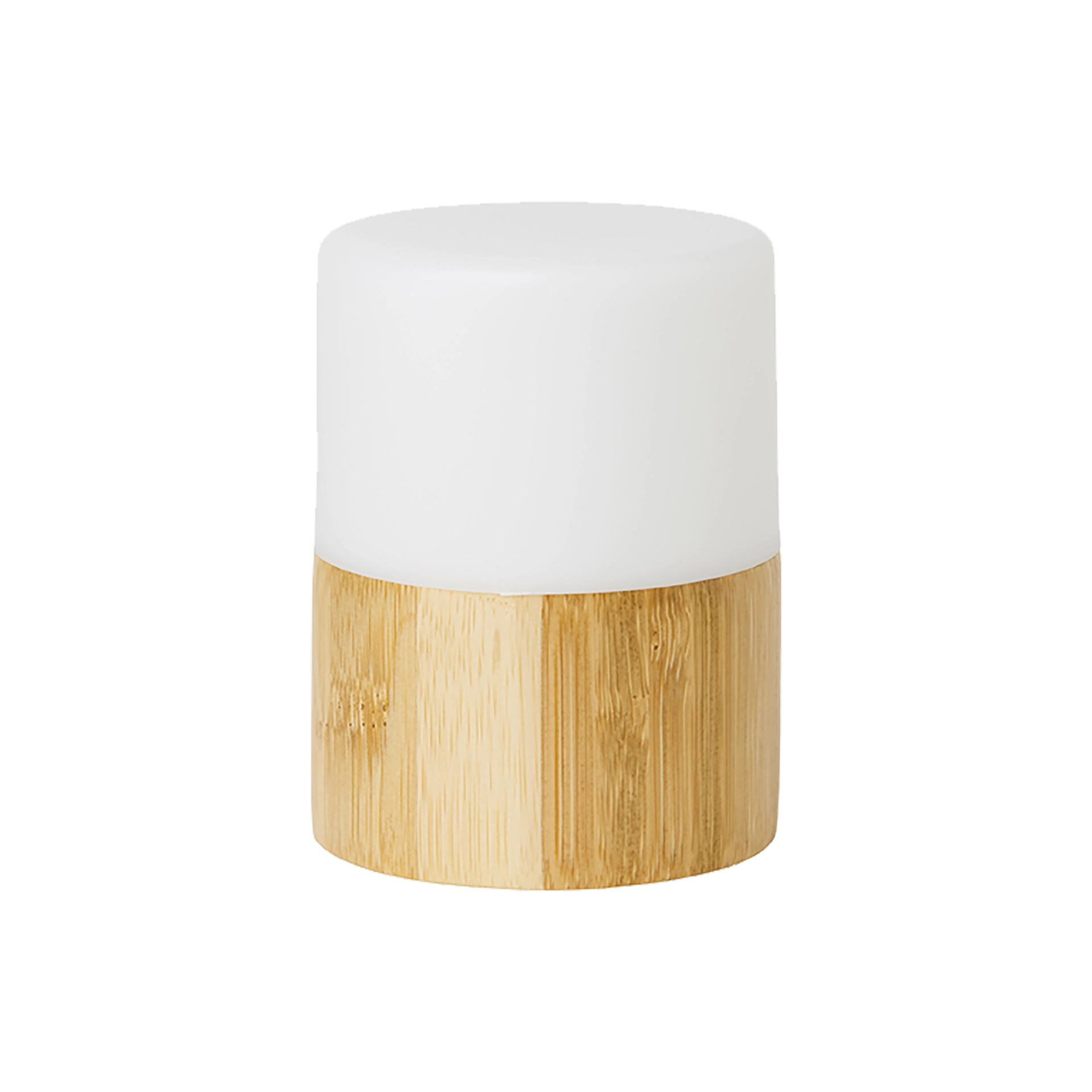 Kerzenhalter Bright Bamboo 10,5x7,5 cm für LED  