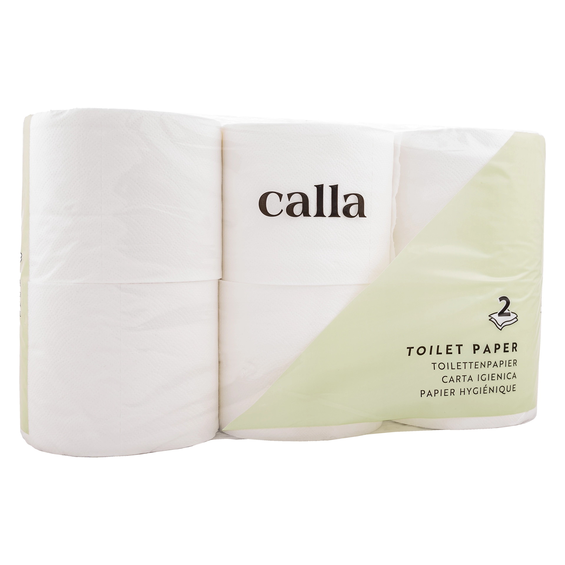 Toilettenpapier | Calla22 weiß 2lg. 280 Abrisse/12 cm