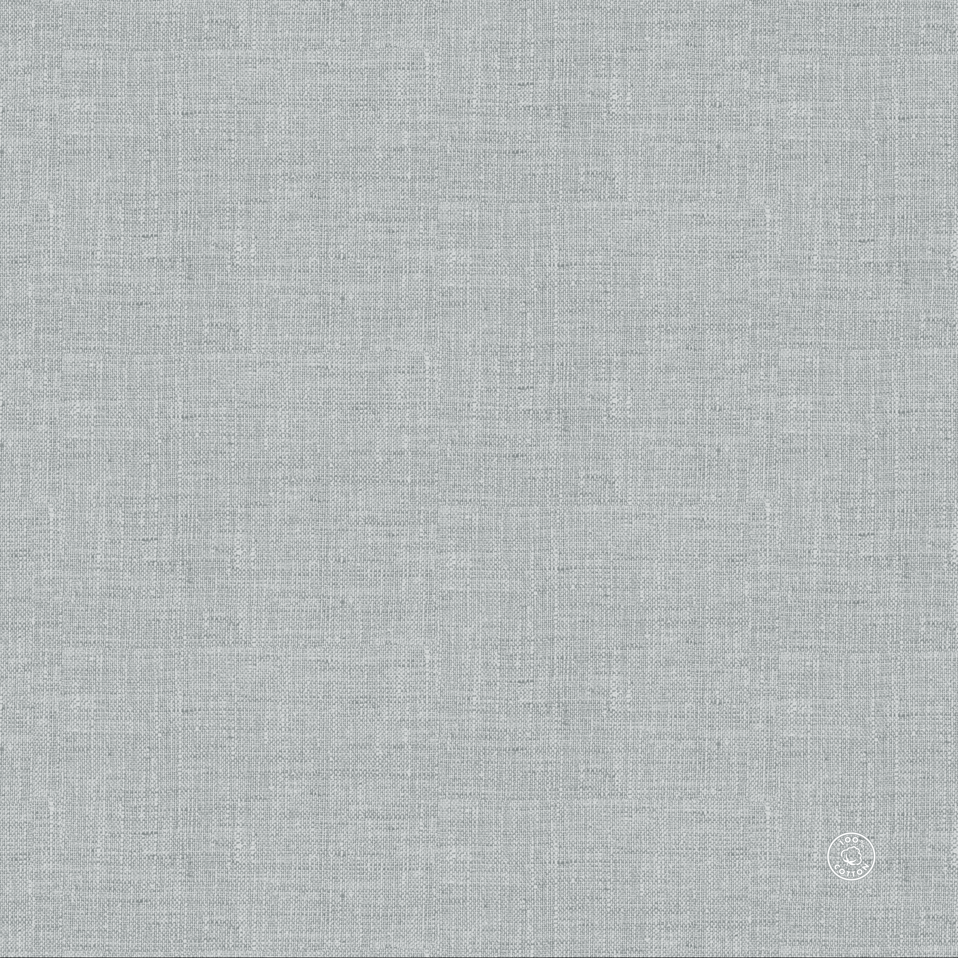 Aufleger | Oxford 100% Baumwolle | silber 100x100 cm 