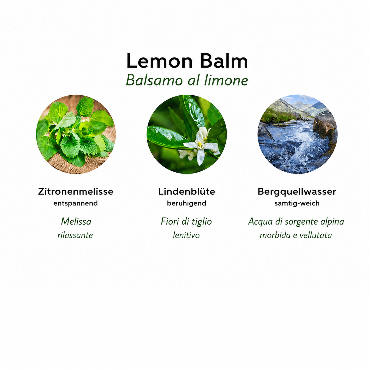 Crema mani | Nature melissa tubetto | 50 ml