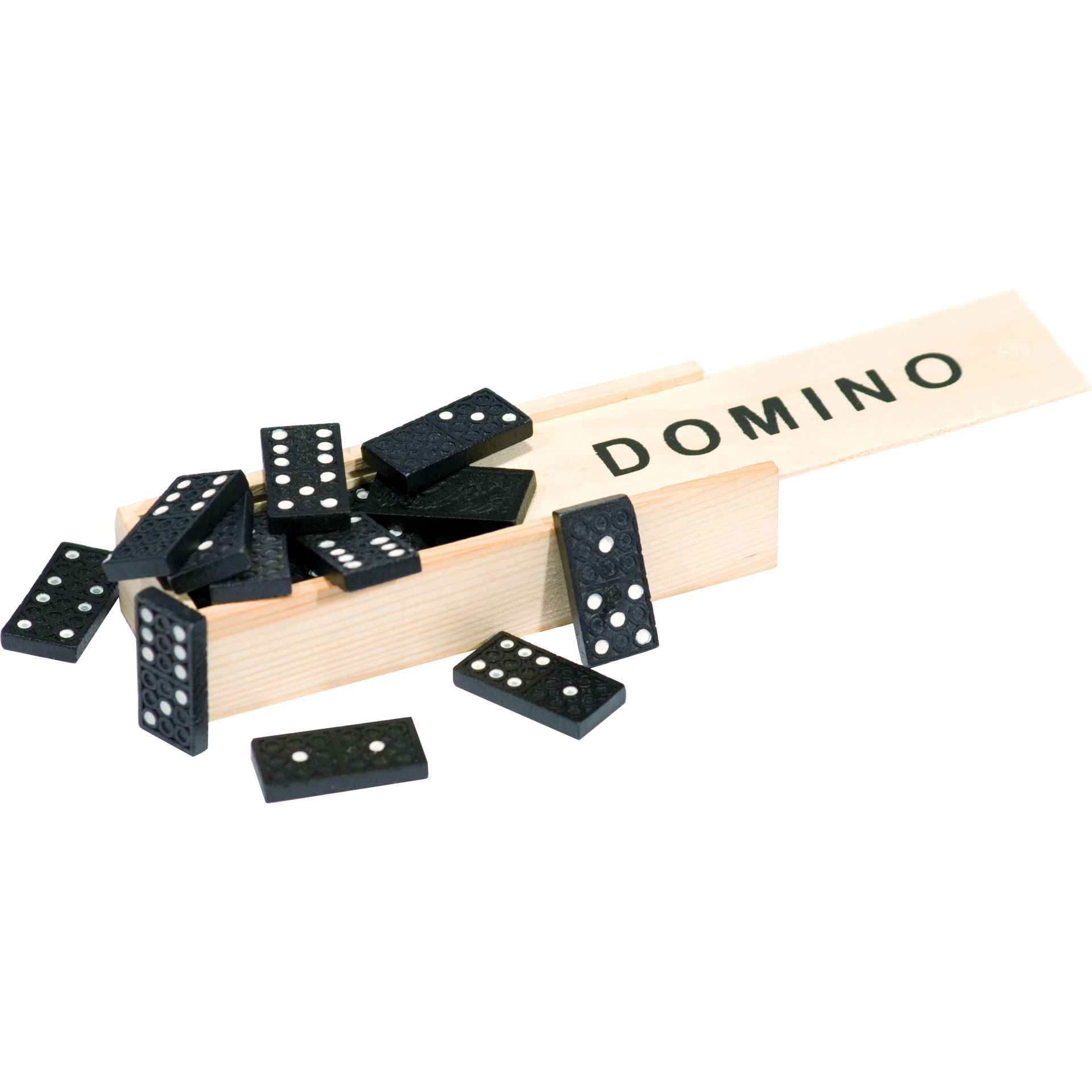 Mini-Spiel Domino | Holzbox  