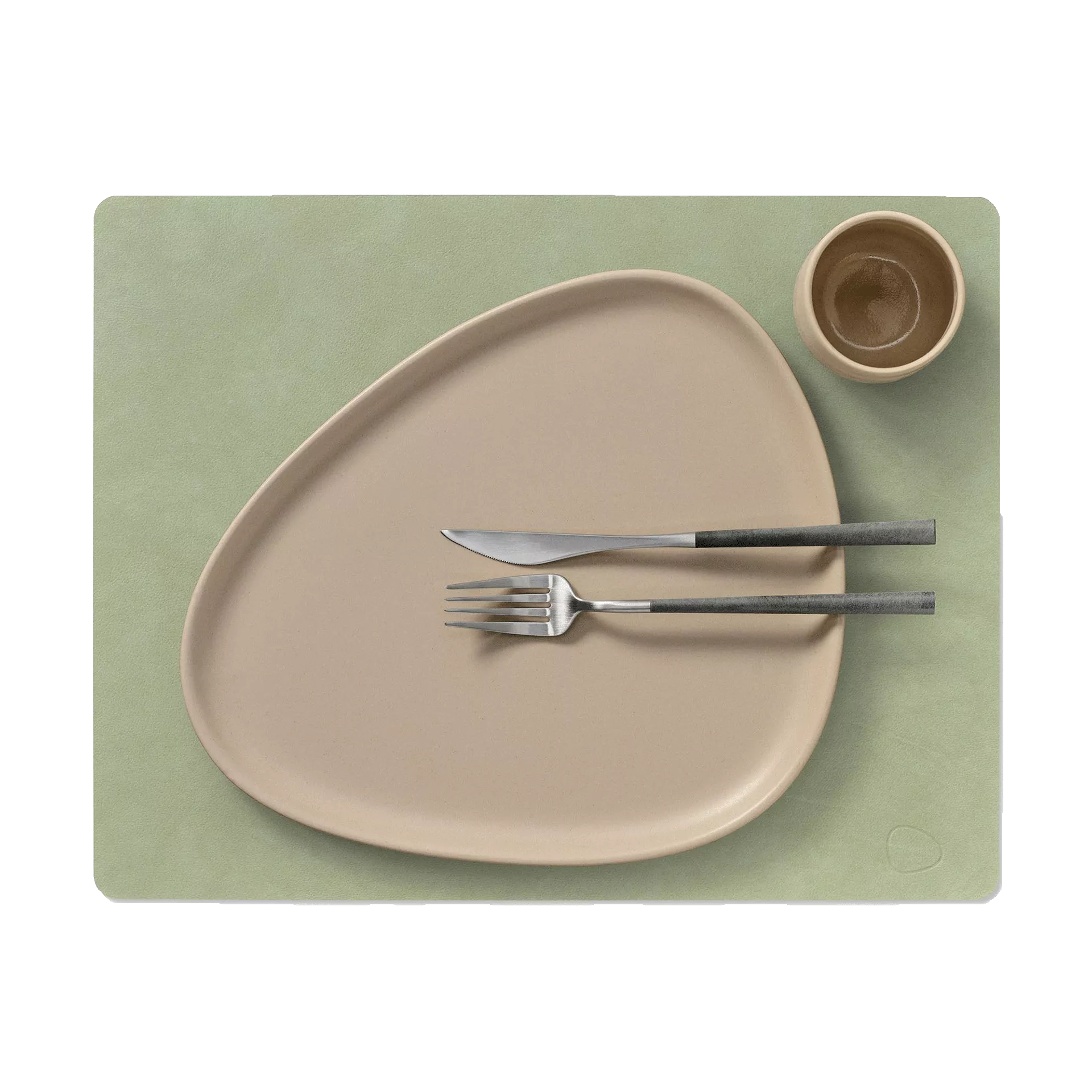 Tischset Nupo Square Farbe olivgrün 35x45 cm | 1,6 mm
