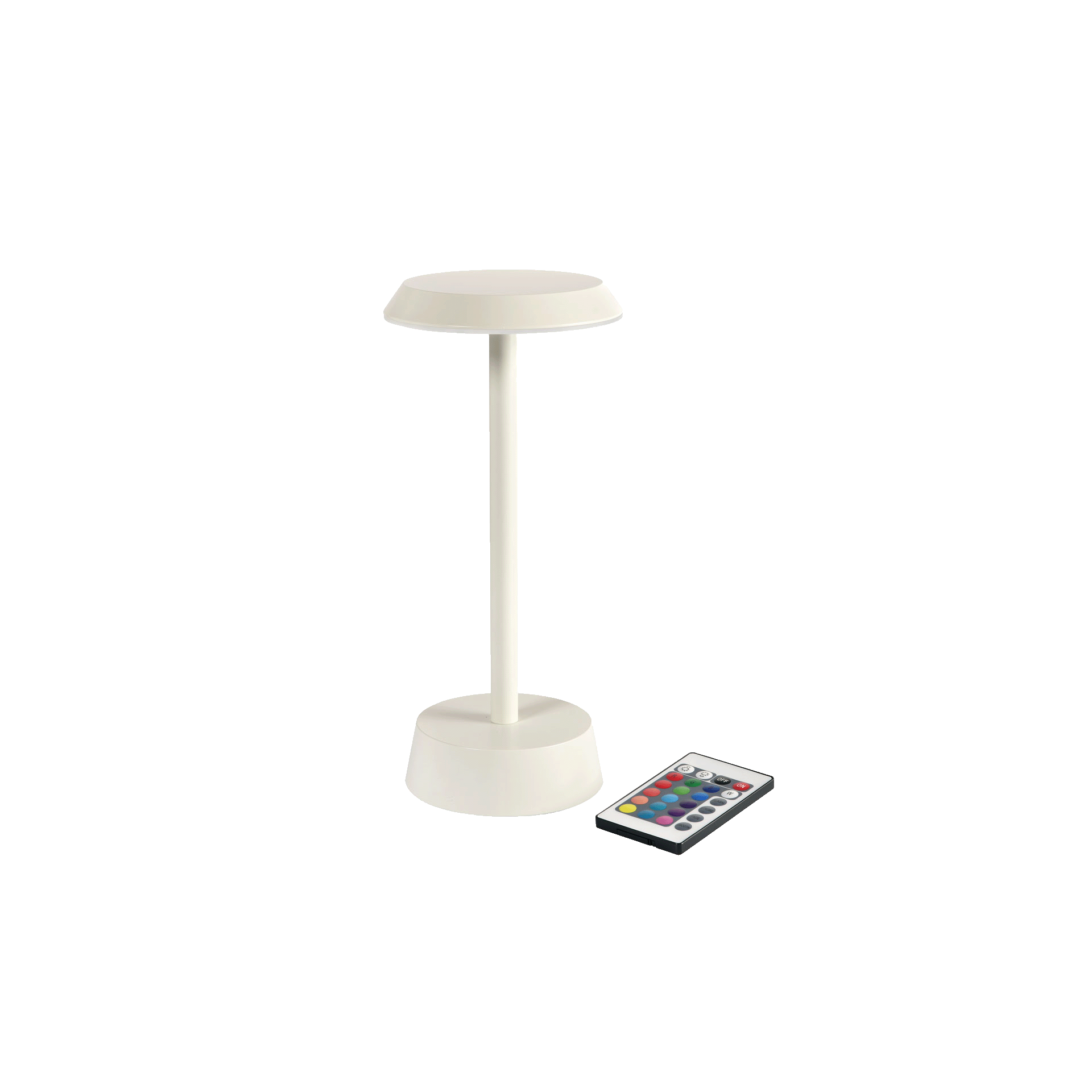 Led Lampe kabellos Nour h 26,3 cm Ø 11,9 cm | Sand