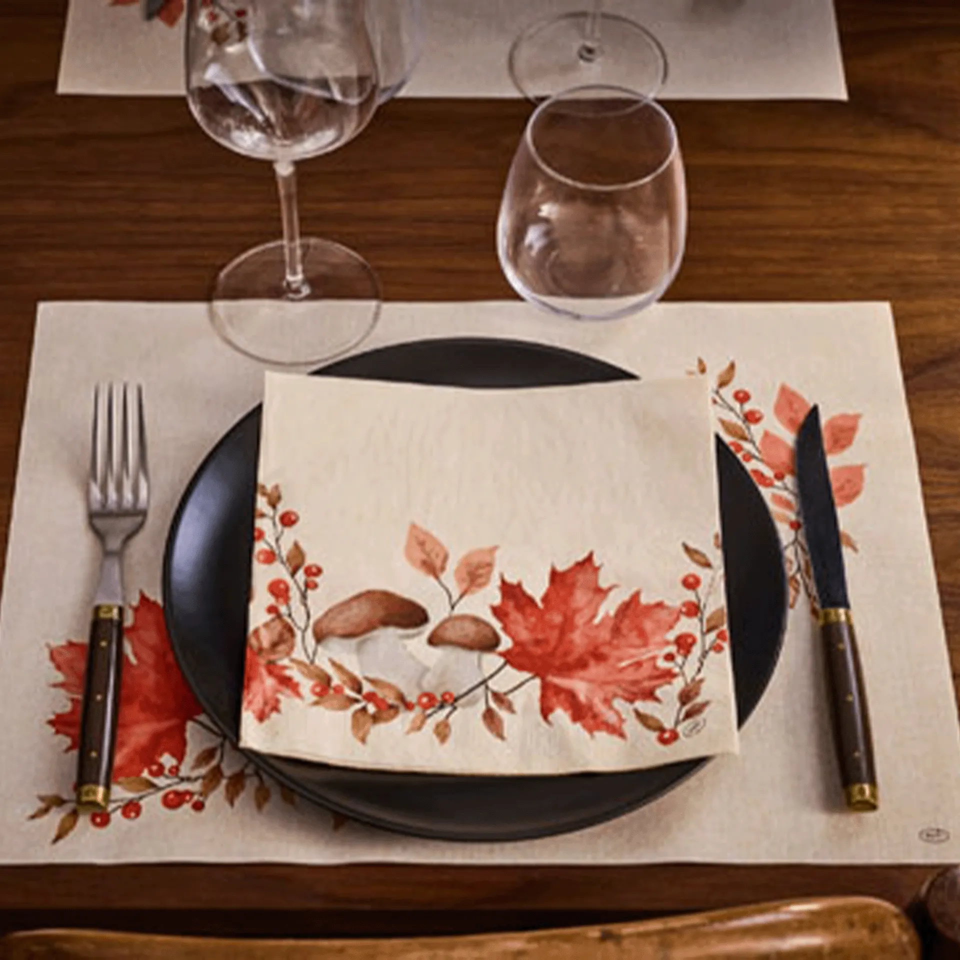 Tovagliolo | Woodland cellulosa 3 veli 40x40 cm  