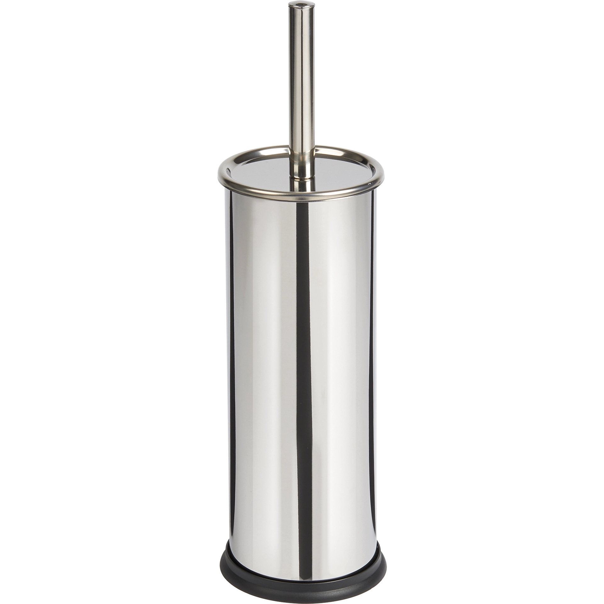 Portascopino Toilette acciaio inox argento lucido Vic Ø 9,5 cm | h 27 cm (scopino incluso)