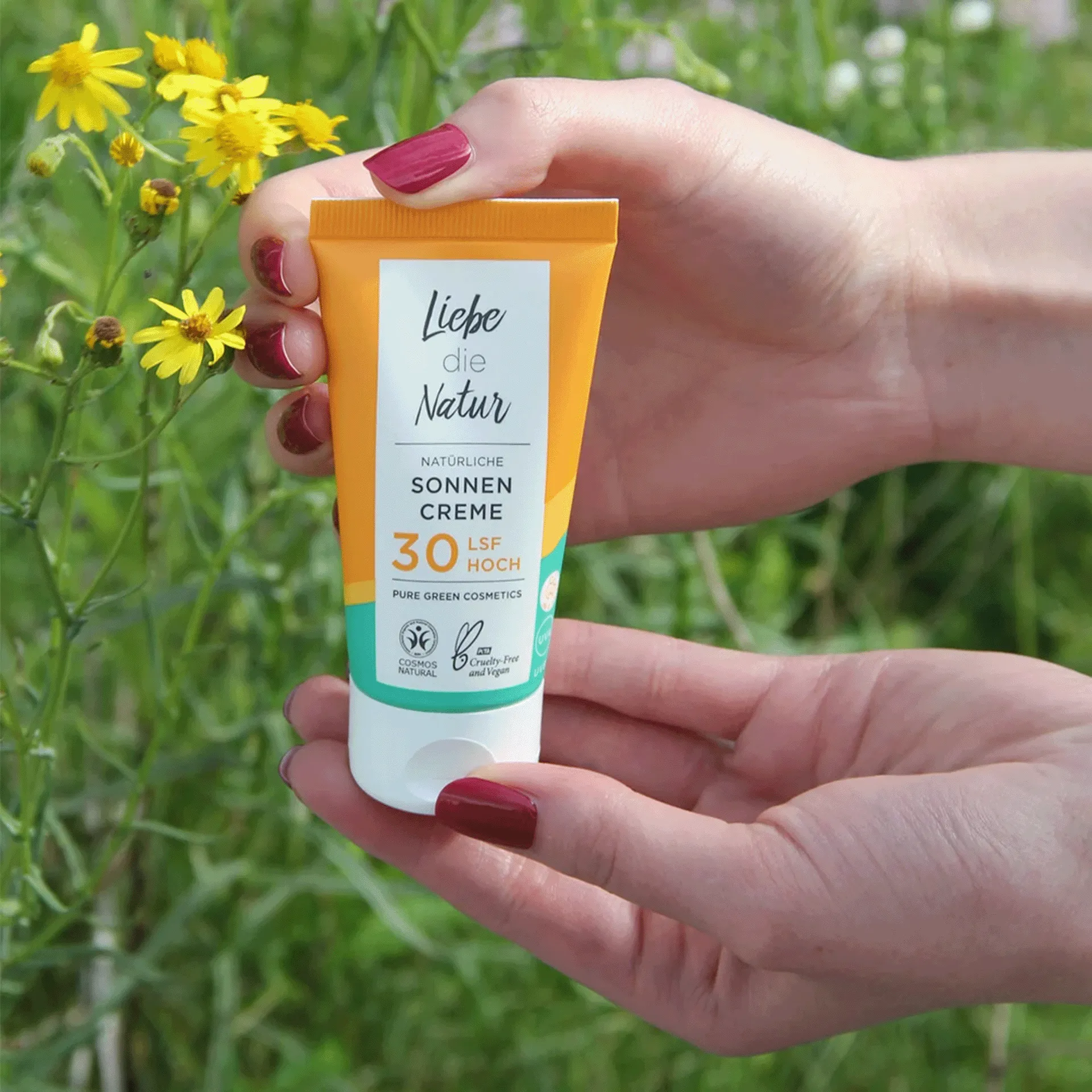 Crema solare | Ama la natura FPS 30 | 50 ml protegge con ossido di zinco 100% minerale