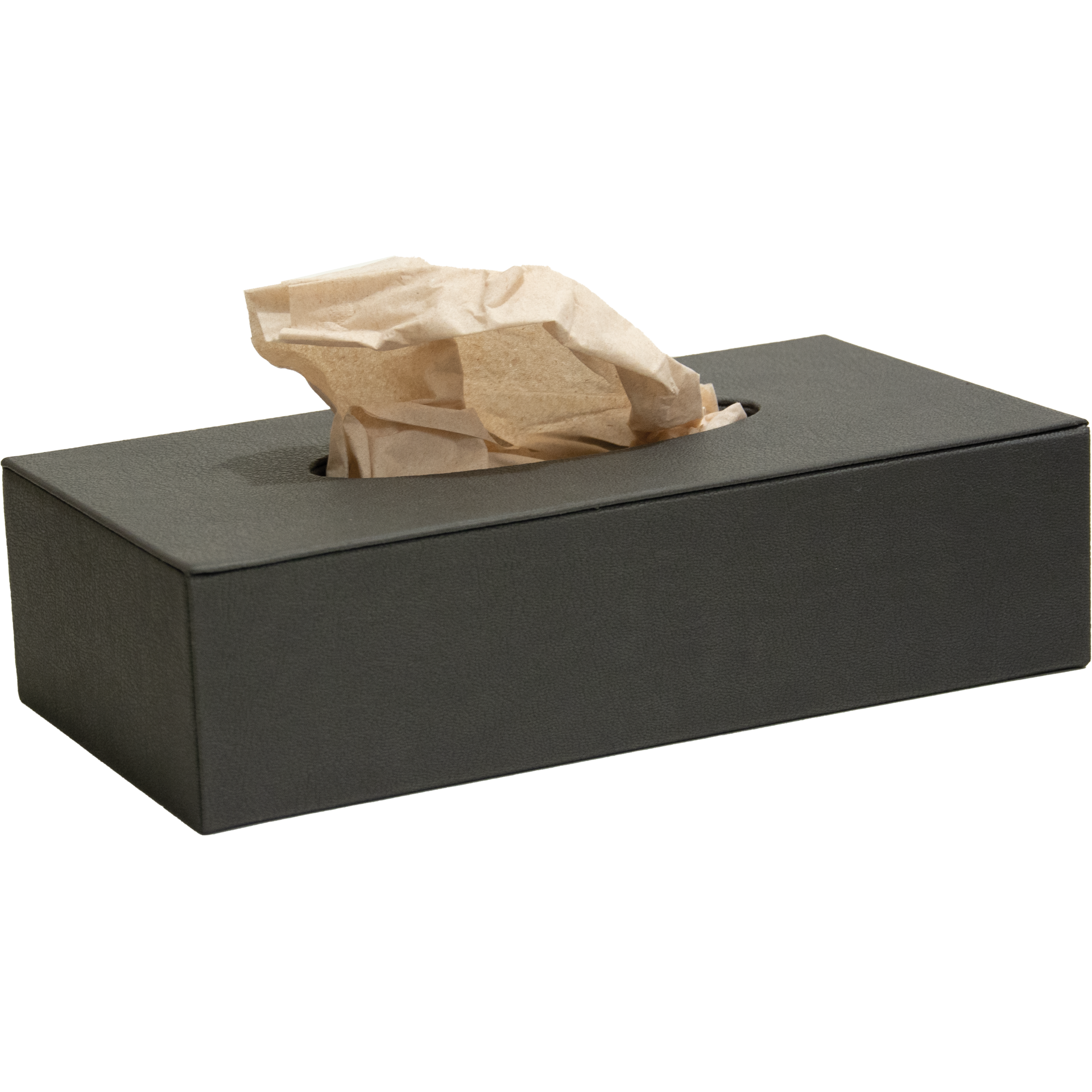 Dispenser für Kosmetikbox | La Carte Holz mit Überzug Ecoleder erhältlich in 4 Farben Schließung Magnet