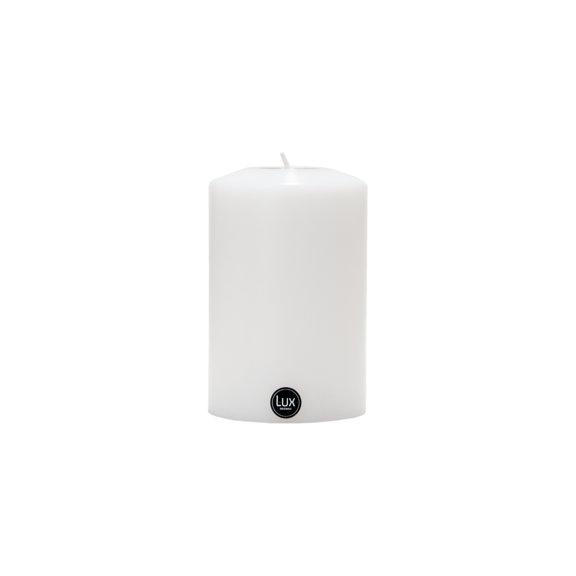 Luxury candle | Classic weiß h 120 mm | Ø 80 mm