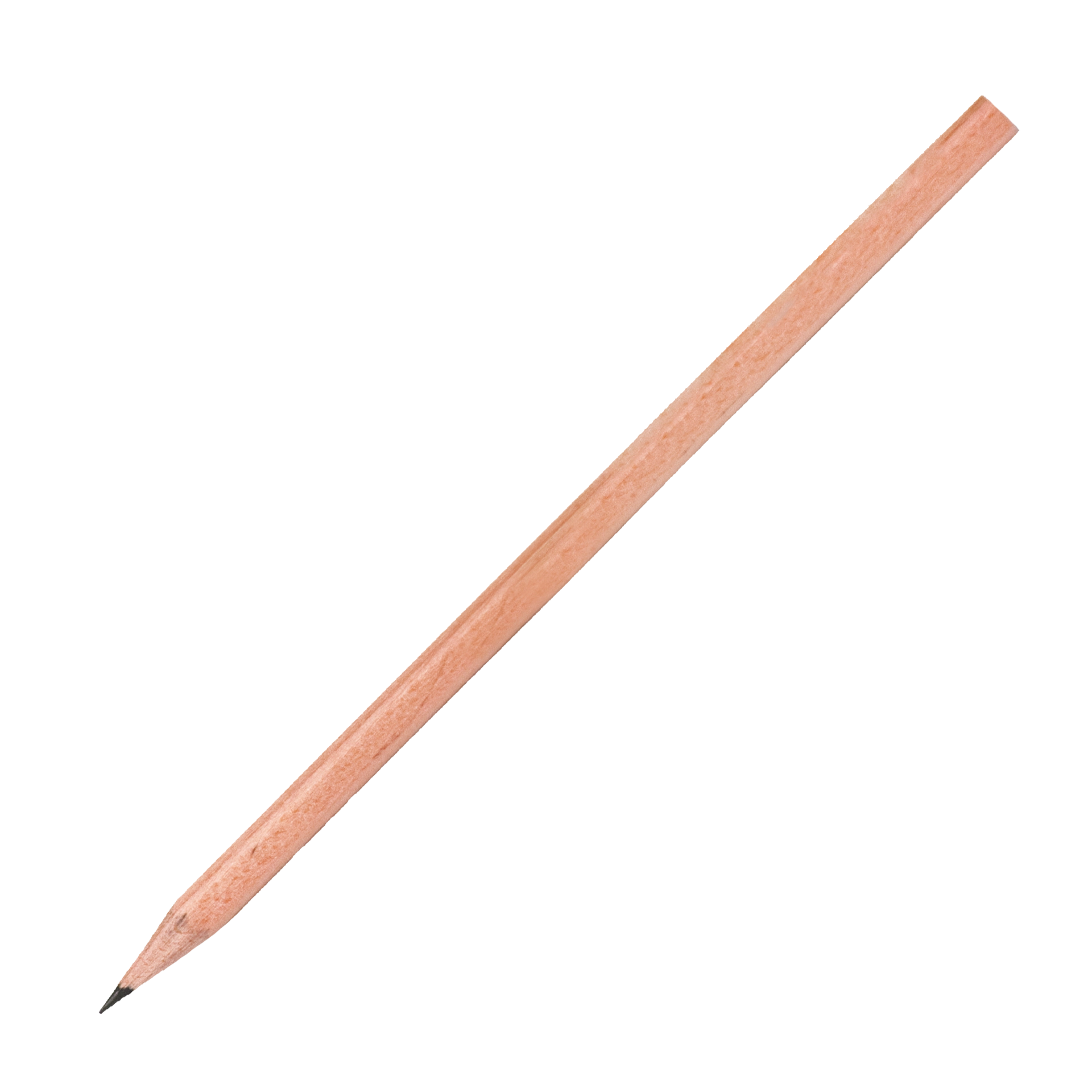 Bleistift Holz | natur  6-kantig | 17,5 cm