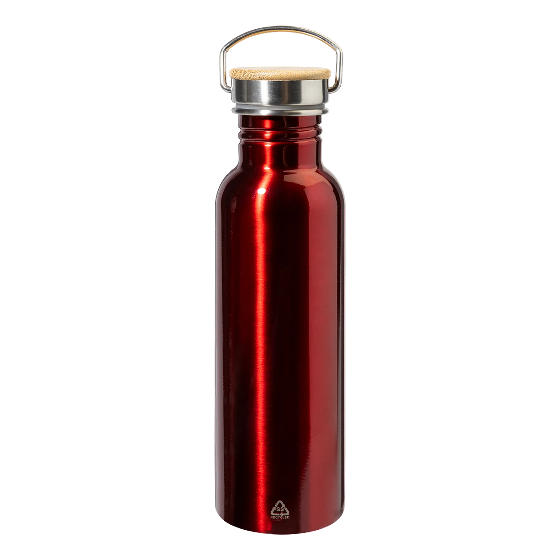 Trinkflasche | Nanga Edelstahl | rot 750 ml