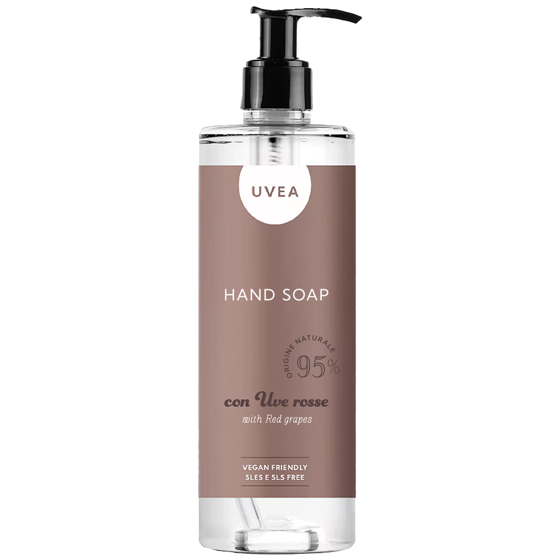 Handseife | Uvea Traubenduft Flacon 380 ml | recycelt