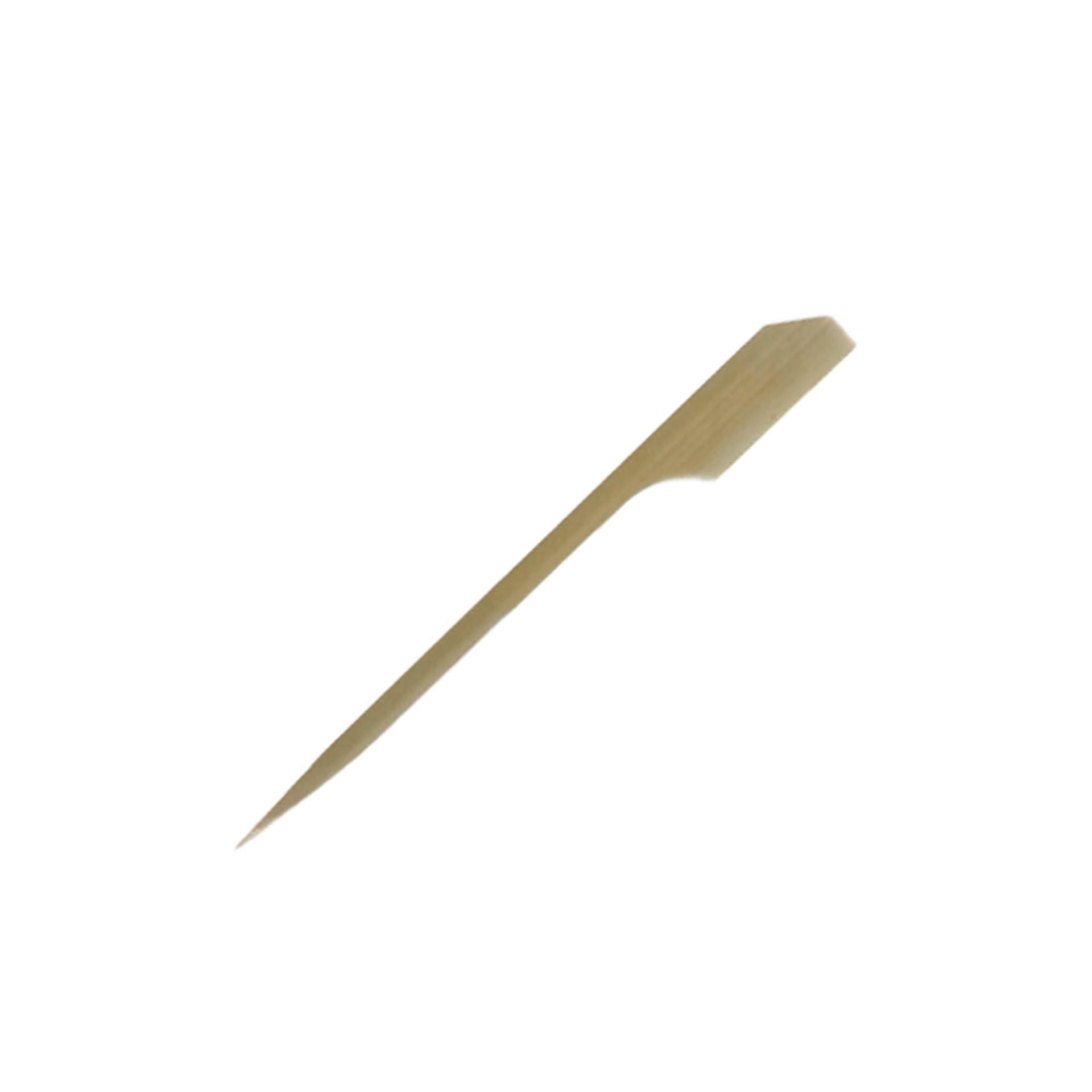 Spieße Bambus 9 cm | Schwert einseitig spitz