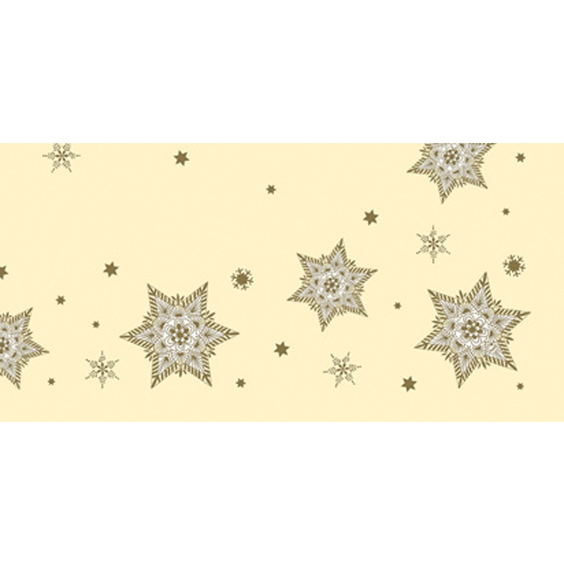 Aufleger Dunicel 84x84 cm Glittering Stars cream  